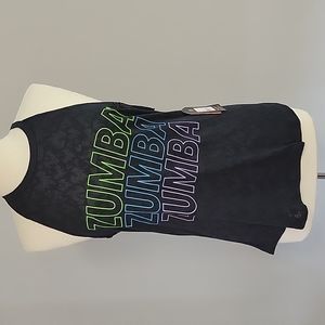 Zumba Burnout High Neck Tank